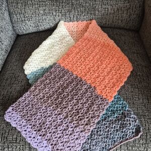 Colorful Crochet Scarf